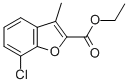 CAS#: 32565-17-6, 7-Chloro-3-Methyl-Benzofuran-2-Carboxylic Acid Ethyl Ester