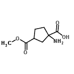 CAS#: 325787-21-1, 1-Amino-3-(Methoxycarbonyl)Cyclopentanecarboxylic Acid