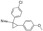 CAS#: 32589-54-1, 1-(4-Chlorophenyl)-2-(4-Methoxyphenyl)Cyclopropane-1-Carbonitrile