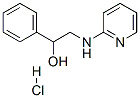 CAS#: 326-43-2, alpha-[(2-Pyridylamino)Methyl]Benzyl Alcohol Monohydrochloride