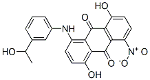 CAS#: 3263-47-6, 1,5-Dihydroxy-4-[[3-(1-Hydroxyethyl)Phenyl]Amino]-8-Nitroanthracene-9,10-Dione