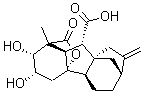 CAS#: 32630-92-5, 2beta,3beta,4aalpha-Trihydroxy-1beta-Methyl-8-Methylenegibbane-1alpha,10beta-Dicarboxylic Acid 1,4alpha-Lactone