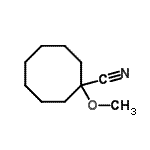 CAS#: 326487-69-8, 1-Methoxycyclooctanecarbonitrile
