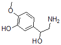 CAS 登录号：32655-70-2， 5-(2-氨基-1-羟基乙基)-2-甲氧基苯酚