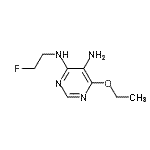 CAS#: 326831-57-6, 6-Ethoxy-N<Sup>4</Sup>-(2-Fluoroethyl)-4,5-Pyrimidinediamine