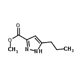 CAS#: 326922-48-9, Methyl 5-Propyl-1H-Pyrazole-3-Carboxylate