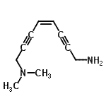 CAS#: 327023-42-7, (4Z)-N,N-Dimethyl-4-Octene-2,6-Diyne-1,8-Diamine