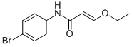 CAS 登录号：327058-51-5， (2E)-N-(4-溴苯基)-3-乙氧基-2-丙烯酰胺
