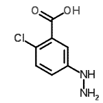 CAS#: 327092-95-5, 2-Chloro-5-Hydrazinobenzoic Acid