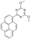 CAS#: 3271-22-5, 2,4-Dimethoxy-6-Pyren-1-Yl-1,3,5-Triazine