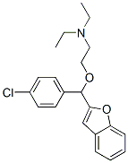 CAS#: 32779-46-7, 2-[1-Benzofuran-2-Yl-(4-Chlorophenyl)Methoxy]-N,N-Diethylethanamine