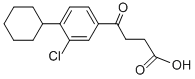 CAS 登录号:32808-51-8, 4-(3-氯-4-环己基苯基)-4-氧代丁酸钙