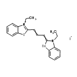 CAS 登录号：32835-32-8， 3-乙基-2-[3-(3-乙基-1,3-苯并硒唑-2(3H)-亚基)-1-丙烯-1-基]-1,3-苯并噻唑-3-鎓碘化物