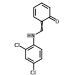 CAS#: 32835-40-8, 6-{[(2,4-Dichlorophenyl)Amino]Methylene}-2,4-Cyclohexadien-1-One