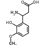CAS 登录号：32906-18-6， 3-氨基-3-(2-羟基-3-甲氧基苯基)丙酸