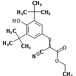 CAS#: 3293-92-3, Ethyl 2-Cyano-3-[4-Hydroxy-3,5-Bis(2-Methyl-2-Propanyl)Phenyl]Acrylate