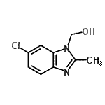 CAS#: 329694-87-3, (6-Chloro-2-Methyl-1H-Benzimidazol-1-Yl)Methanol