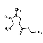 CAS#: 329695-21-8, Ethyl 4-Amino-1-Methyl-5-Oxo-2,5-Dihydro-1H-Pyrrole-3-Carboxylate
