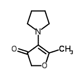 CAS 登录号：329769-49-5， 5-甲基-4-(1-吡咯烷基)-3(2H)-呋喃酮