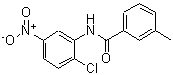 CAS 登录号：329937-66-8， N-(2-氯-5-硝基苯基)-3-甲基苯甲酰胺