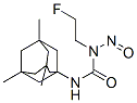 CAS 登录号：33024-42-9， 1-(2-氟乙基)-1-亚硝基-3-(3,5,7-三甲基-1-金刚烷基)脲