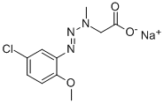 CAS#: 33067-78-6, Sodium 2-[(5-Chloro-2-Methoxyphenyl)Diazenyl-Methylamino]Acetate