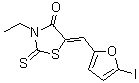 CAS#: 330855-07-7, (5Z)-3-Ethyl-5-[(5-Iodo-2-Furyl)Methylene]-2-Thioxo-1,3-Thiazolidin-4-One