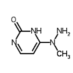 CAS 登录号：3310-45-0， 6-(1-甲基肼基)-2(1H)-嘧啶酮