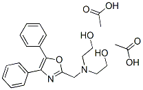 CAS#: 33161-82-9, 2-[2-Acetyloxyethyl-[[4,5-Di(Phenyl)-1,3-Oxazol-2-Yl]Methyl]Amino]Ethyl Acetate