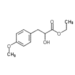 CAS 登录号：33173-51-2， 乙基2-羟基-3-(4-甲氧基苯基)丙酸酯