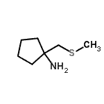 CAS#: 331826-37-0, 1-[(Methylsulfanyl)Methyl]Cyclopentanamine