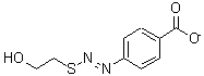 CAS#: 331837-01-5, 4-(2-Hydroxyethylsulfanyldiazenyl)Benzoic acid