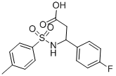 CAS#: 332052-57-0, (3R)-3-(4-Fluorophenyl)-3-[(4-Methylphenyl)Sulfonylamino]Propionic Acid