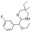 CAS 登录号：33210-49-0， 2-[乙氧基-(3-氟苯基)甲基]-5-乙基-5-甲基-4,6-二氢-1H-嘧啶