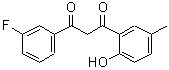 CAS 登录号：332103-25-0， 1-(3-氟苯基)-3-(2-羟基-5-甲基苯基)-1,3-丙烷二酮