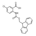 CAS#: 332121-90-1, 5-Chloro-2-{[(9H-Fluoren-9-Ylmethoxy)Carbonyl]Amino}Benzoic Acid