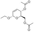 CAS 登录号:3323-72-6, 乙基 4,6-二-O-乙酰基-2,3-二脱氧-alpha-D-赤式-己-2-烯基吡喃糖苷