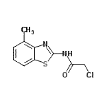 CAS#: 3323-85-1, 2-Chloro-N-(4-Methyl-1,3-Benzothiazol-2-Yl)Acetamide