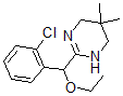 CAS 登录号：33236-06-5， 2-[(2-氯苯基)-乙氧基甲基]-5,5-二甲基-4,6-二氢-1H-嘧啶
