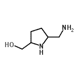 CAS#: 33251-92-2, [5-(Aminomethyl)-2-Pyrrolidinyl]Methanol
