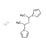 CAS#: 33269-57-7, Iron(2+) 1,1'-(Sulfanediyldi-1,1-Ethanediyl)Bis-2,4-Cyclopentadienide