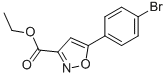 CAS 登录号：33277-15-5， 5-(4-溴苯基)异恶唑-3-羧酸乙酯
