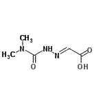 CAS 登录号：332868-27-6， (2E)-[(二甲基氨基甲酰)亚肼基]乙酸
