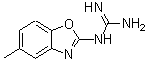 CAS 登录号：332898-09-6， 1-(5-甲基-1,3-苯并恶唑-2-基)胍