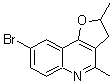 CAS#: 332898-44-9, 8-Bromo-2,4-Dimethyl-2,3-Dihydrofuro[3,2-c]Quinoline