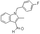 CAS 登录号：332922-15-3， 1-(4-氟苄基)-2-甲基-1H-吲哚-3-甲醛