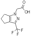 CAS#: 333309-24-3, 5,6-Dihydro-3-(Trifluoromethyl)-1(4H)-Cyclopentapyrazoleaceticacid