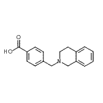 CAS#: 333357-96-3, 4-(3,4-Dihydro-2(1H)-Isoquinolinylmethyl)Benzoic Acid