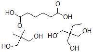 CAS#: 33338-25-9, Adipic acid, trimethylolpropane, neopentyl glycol polymer