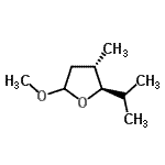 CAS 登录号：333722-20-6， (2R,3S)-2-异丙基-5-甲氧基-3-甲基四氢呋喃